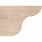 Ekena Millwork Carmel Smooth Rafter Tail, Douglas Fir, 5 1/2"W x 12"H x 16"L RFT06X12X16CAR00SDF - alternate 4